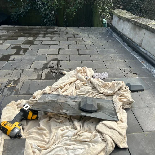 A1 Decorating at work on a London property renovation